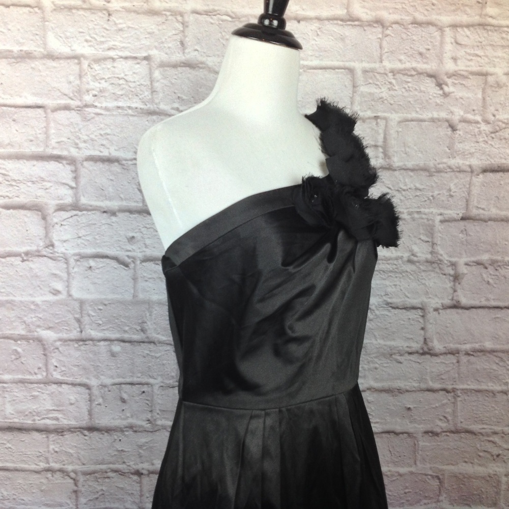 New Bisou Bisou Dress Women 10 Black Sheath - Picture 3 of 8
